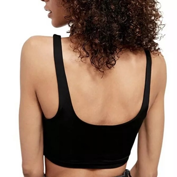 Free People Be Cool Brami Black Bralette/Bra Yoga - Picture 8 of 8